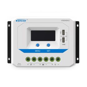 Controlador de carga Epever PWM 60A 48V VS6048AU con pantalla LCD y USB