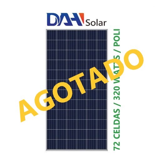 Panel Solar 320 Watts DAH Solar Policristalino