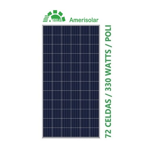 Panel Solar 330 Watts Amerisolar Policristalino