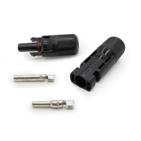 Juego de conectores MC4 macho y hembra IP68 para cables solares