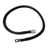 Cable de potencia AWG 1/0 de 88cm con terminales para conexión inversor batería
