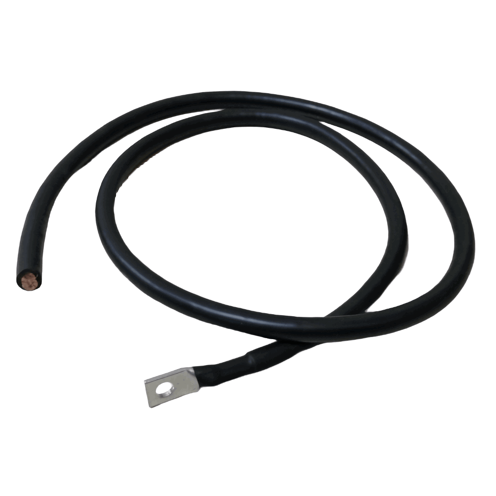 Cable de potencia AWG 1/0 de 1.5 metros con terminal en un extremo