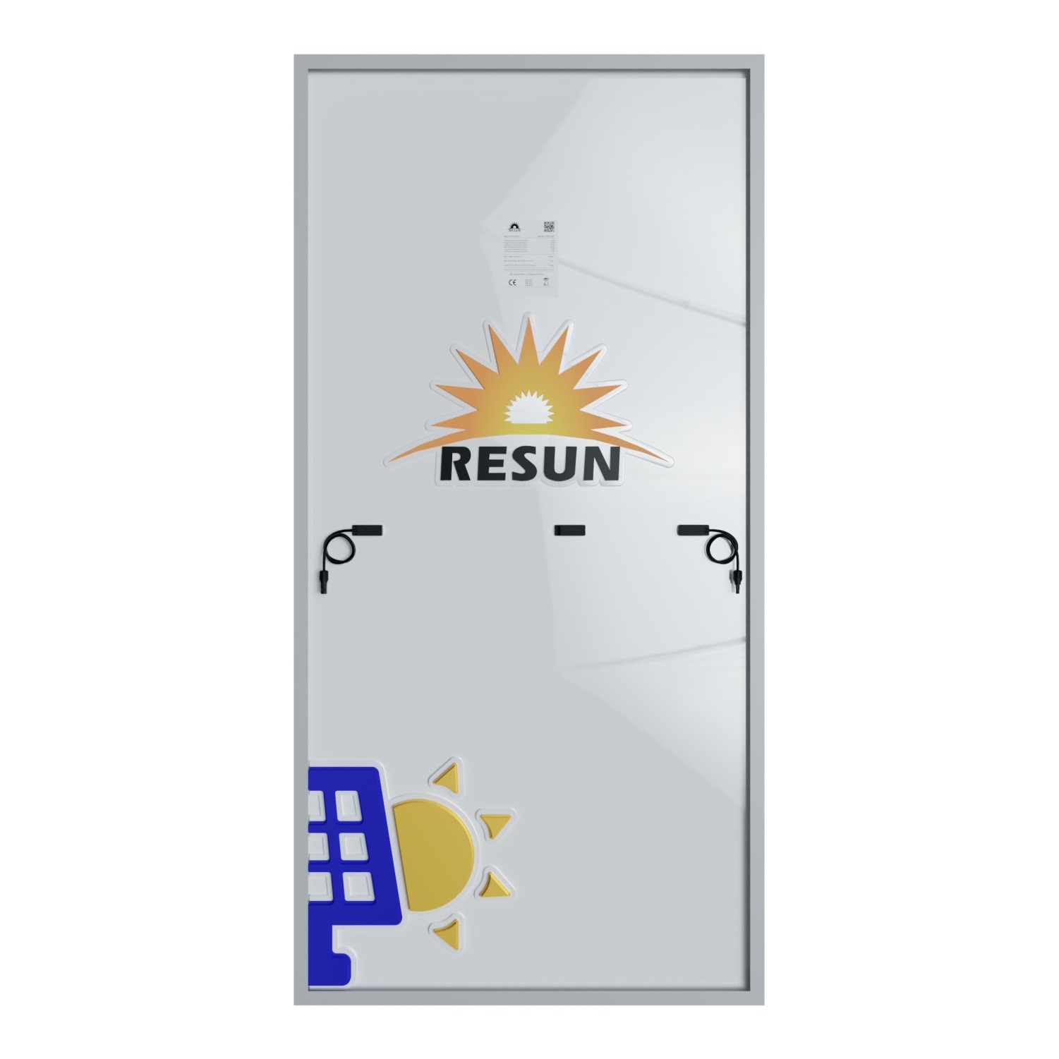 Panel Solar 410 Watts RESUN Mono Perc, Half Cells - Imagen 2