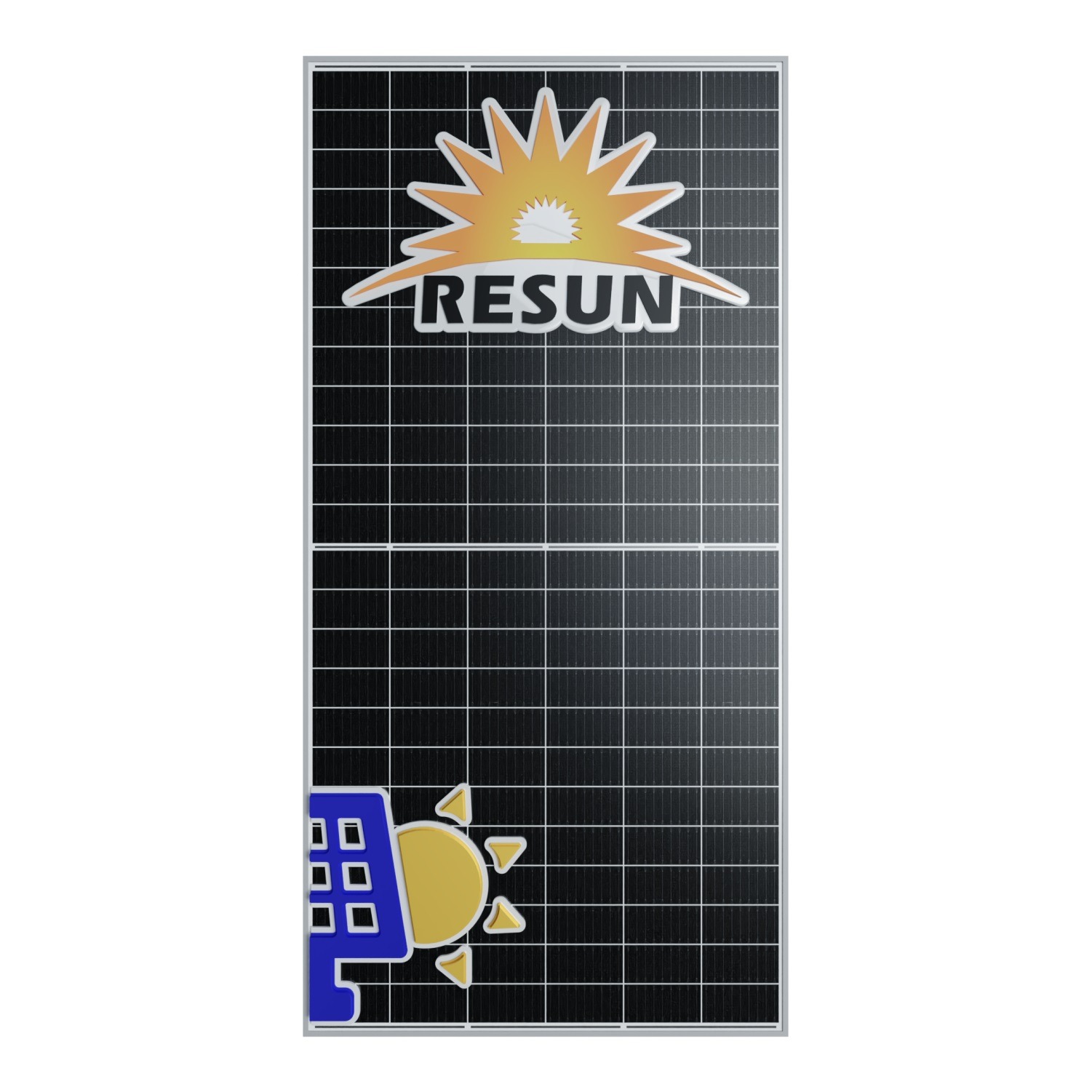 Panel Solar 410 Watts RESUN Mono Perc, Half Cells