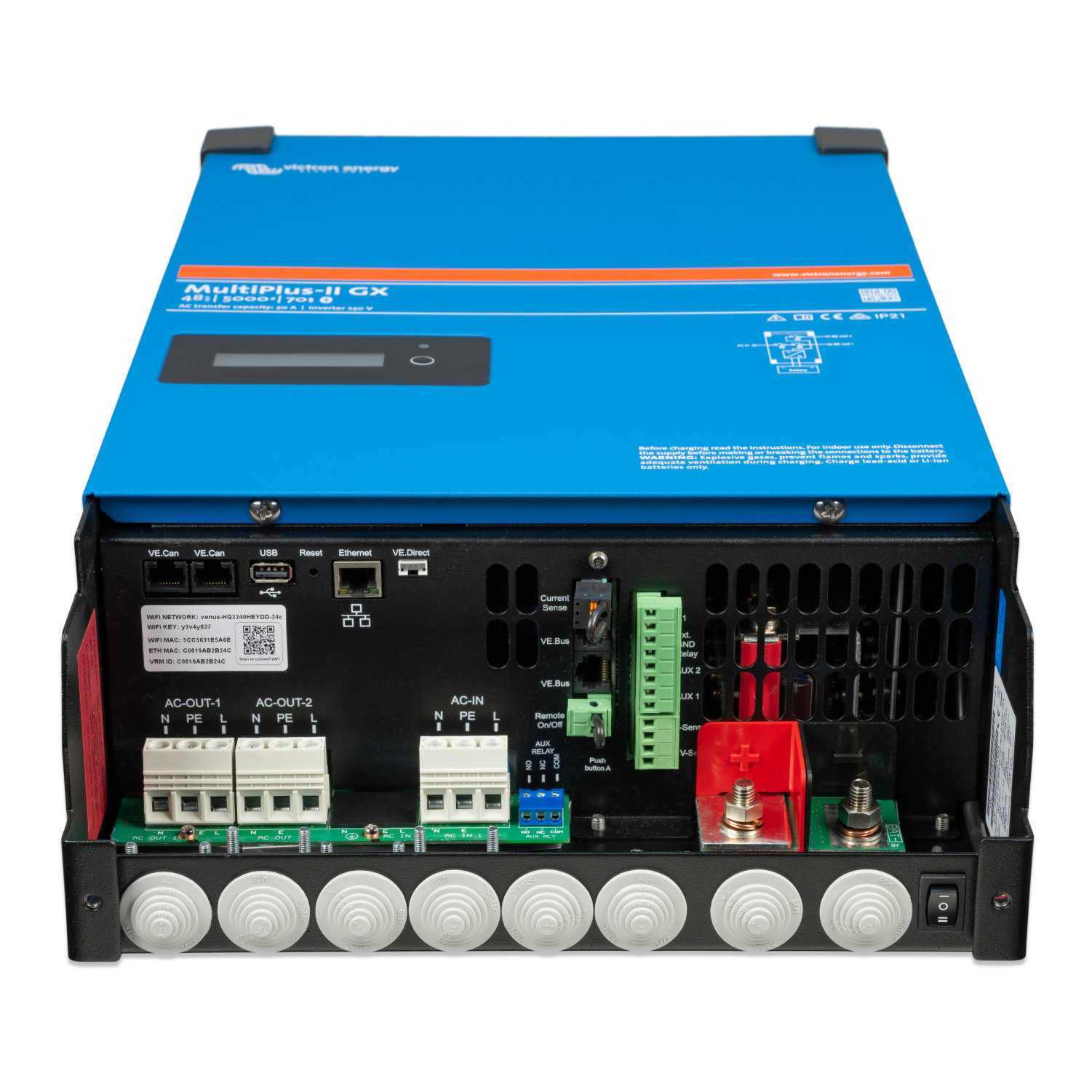 inversor multiplus ii 48v 5000va gx