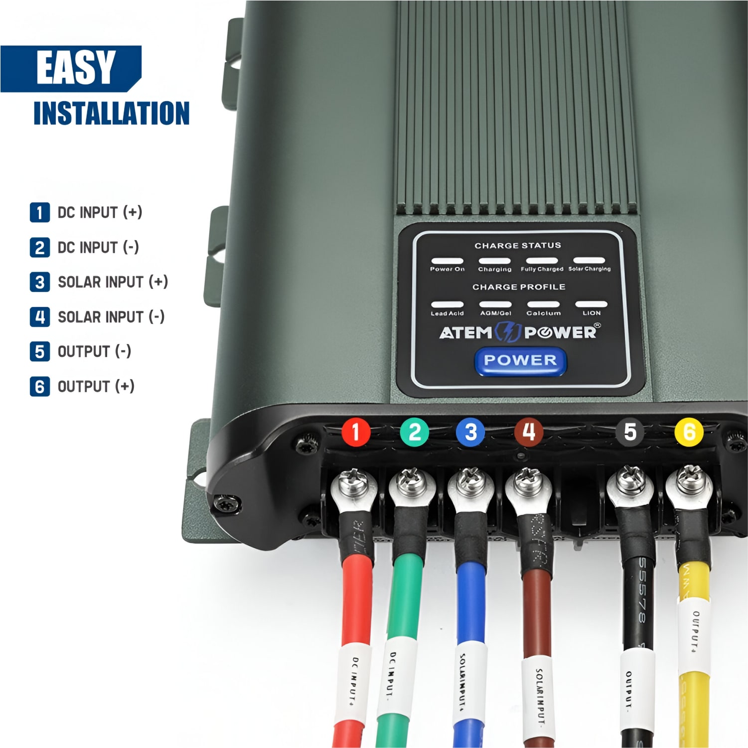 Cargador Isolador Controlador Solar MPPT25A