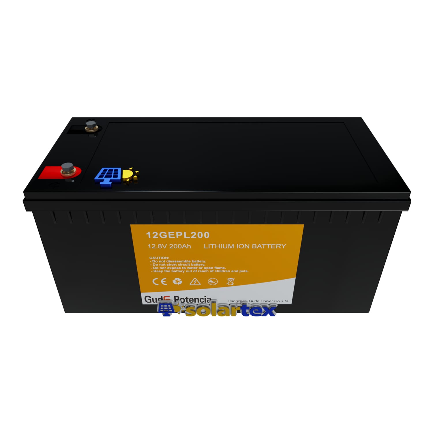 Batería de litio 200Ah 12.8V GUDE POTENCIA