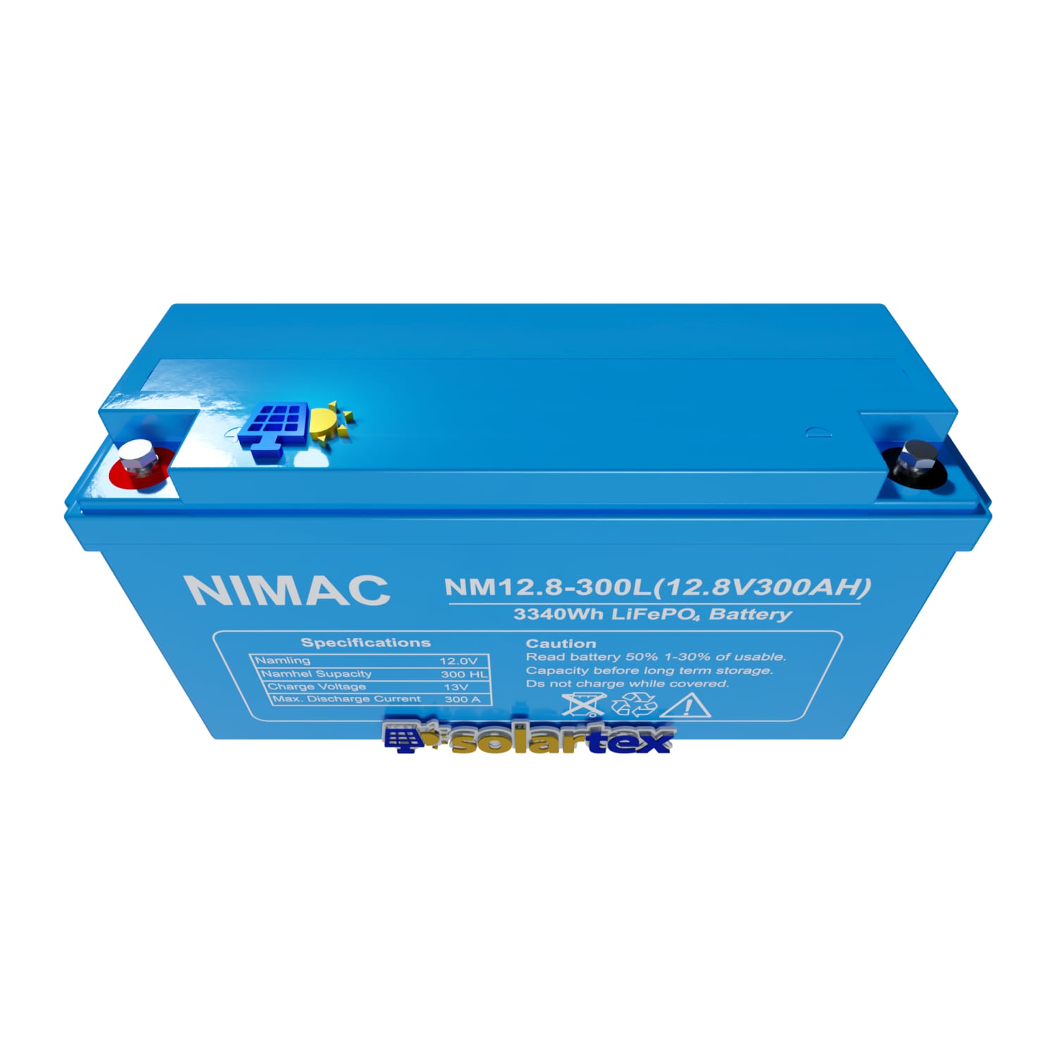 Batería de litio 300Ah 12.8V NIMAC