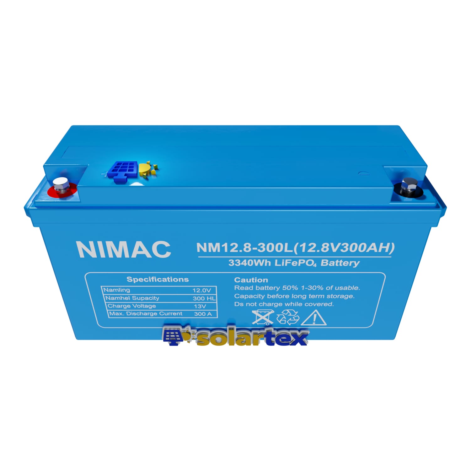 Batería de litio 300Ah 12.8V NIMAC