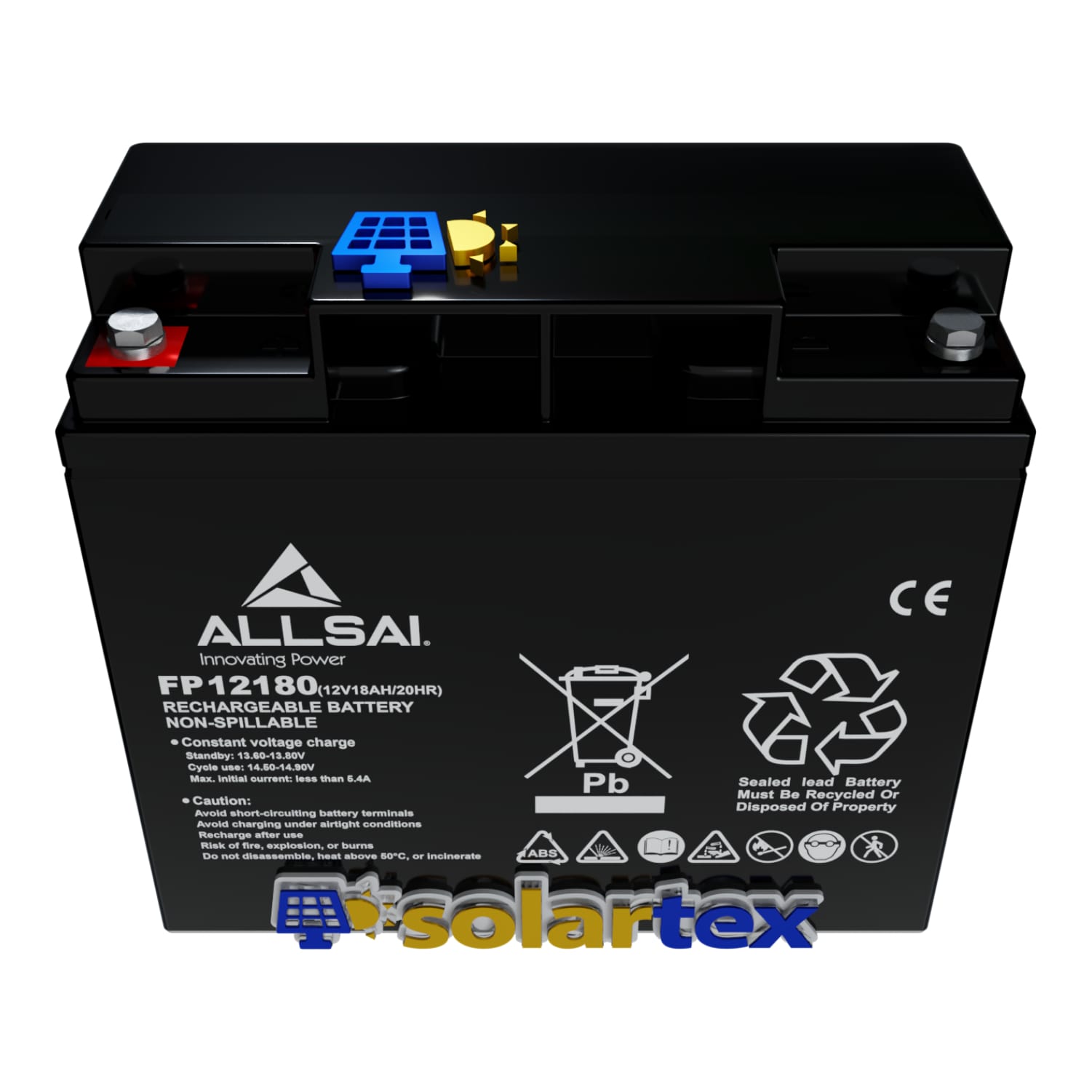 Batería AGM 18Ah 12V ALLSAI