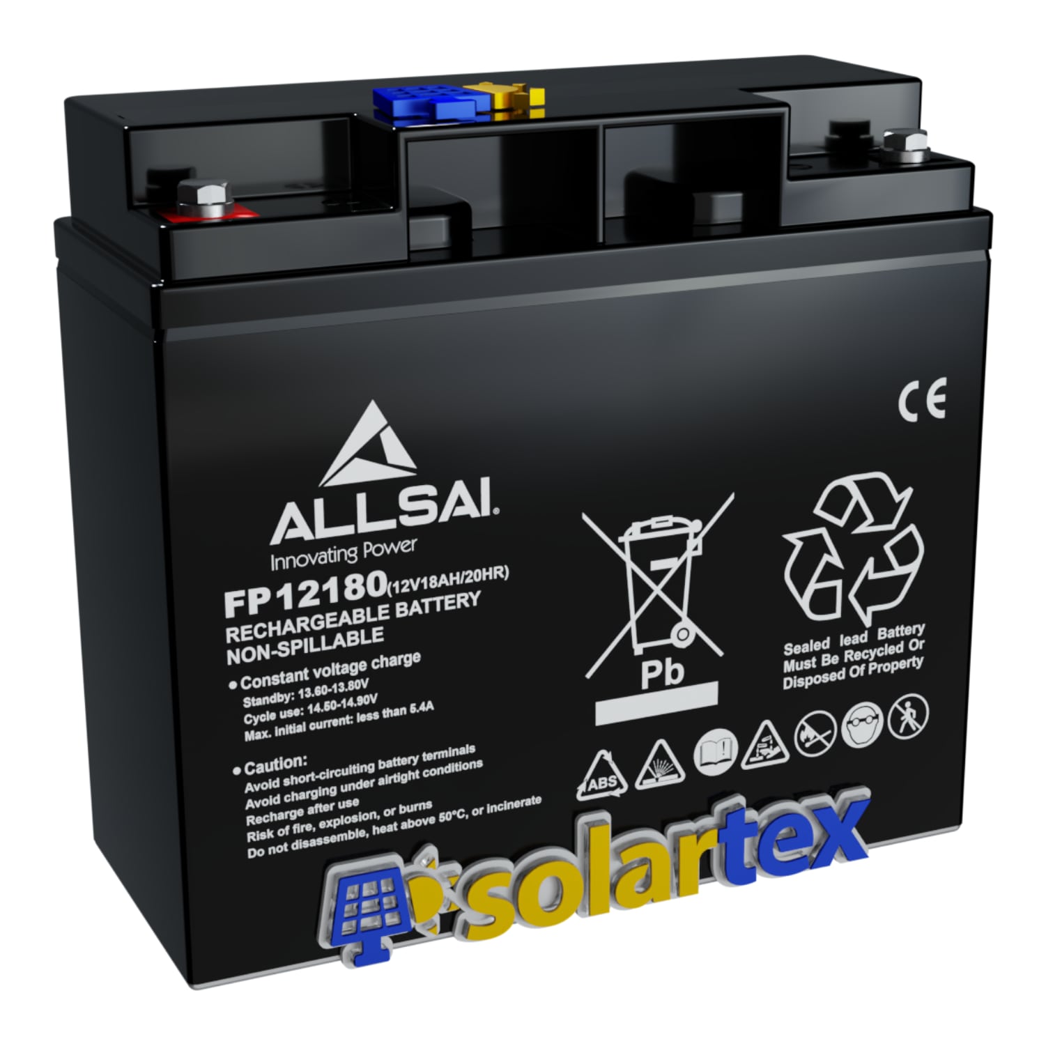 Batería AGM 18Ah 12V ALLSAI