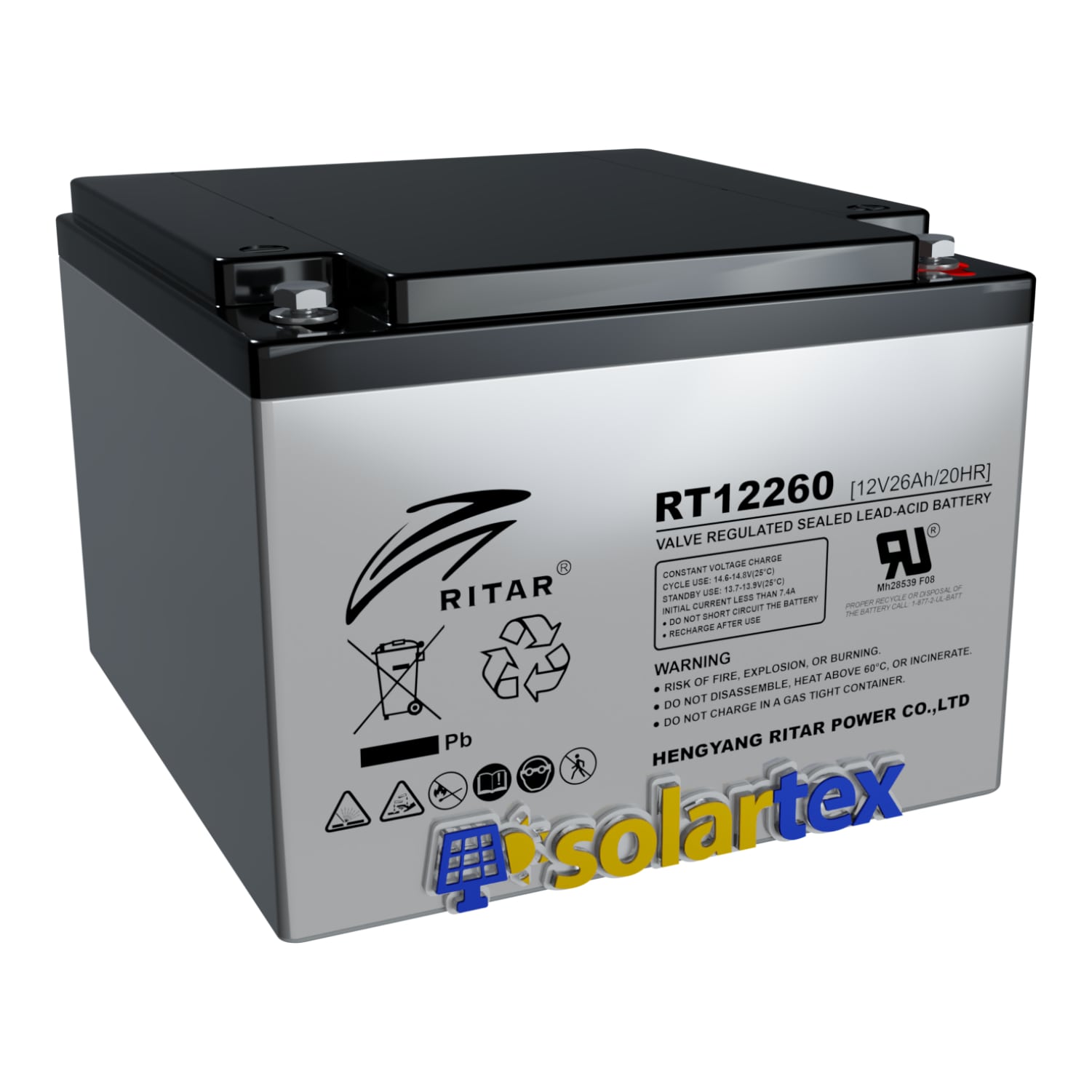 Batería AGM 26Ah 12V RITAR