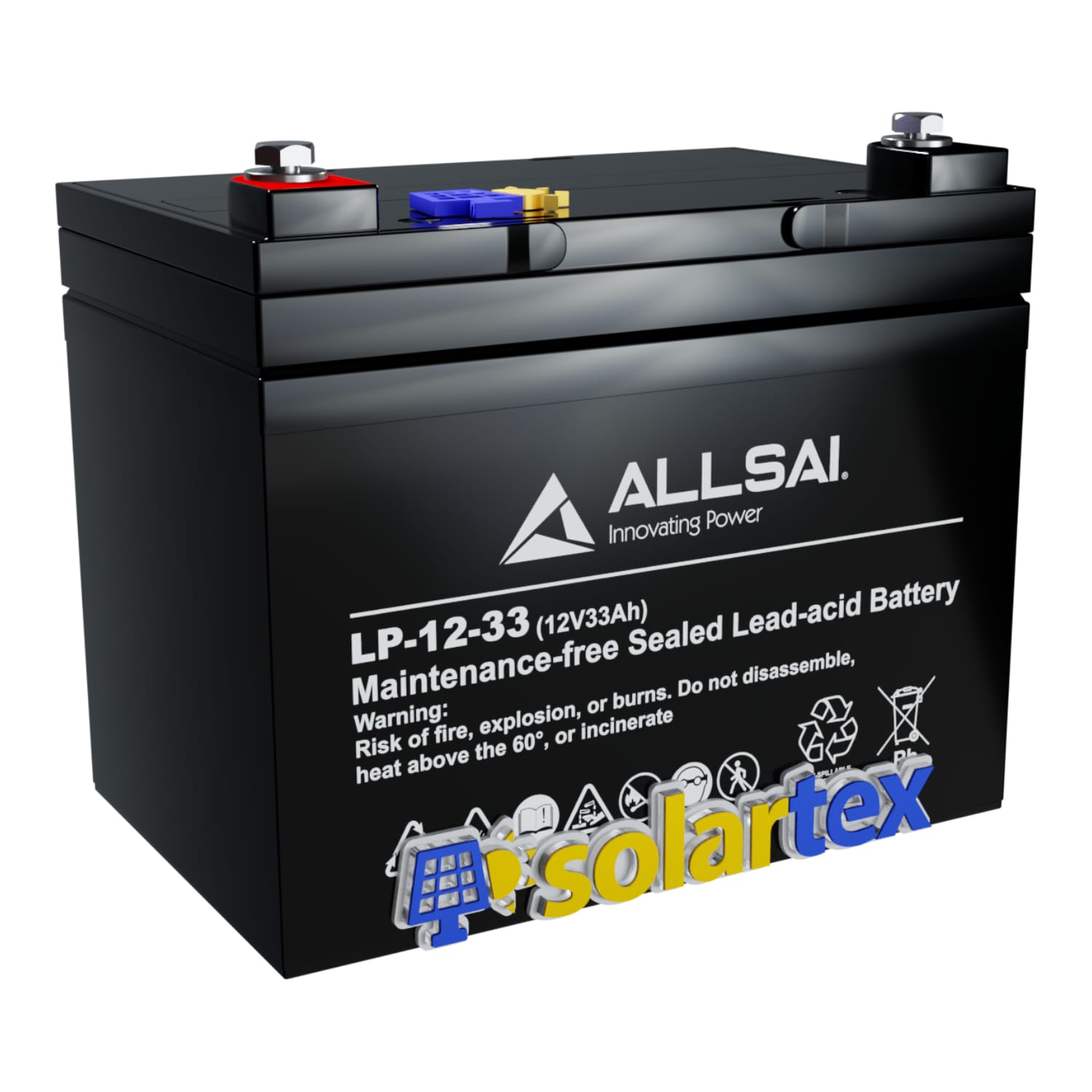 Batería AGM 33Ah 12V ALLSAI