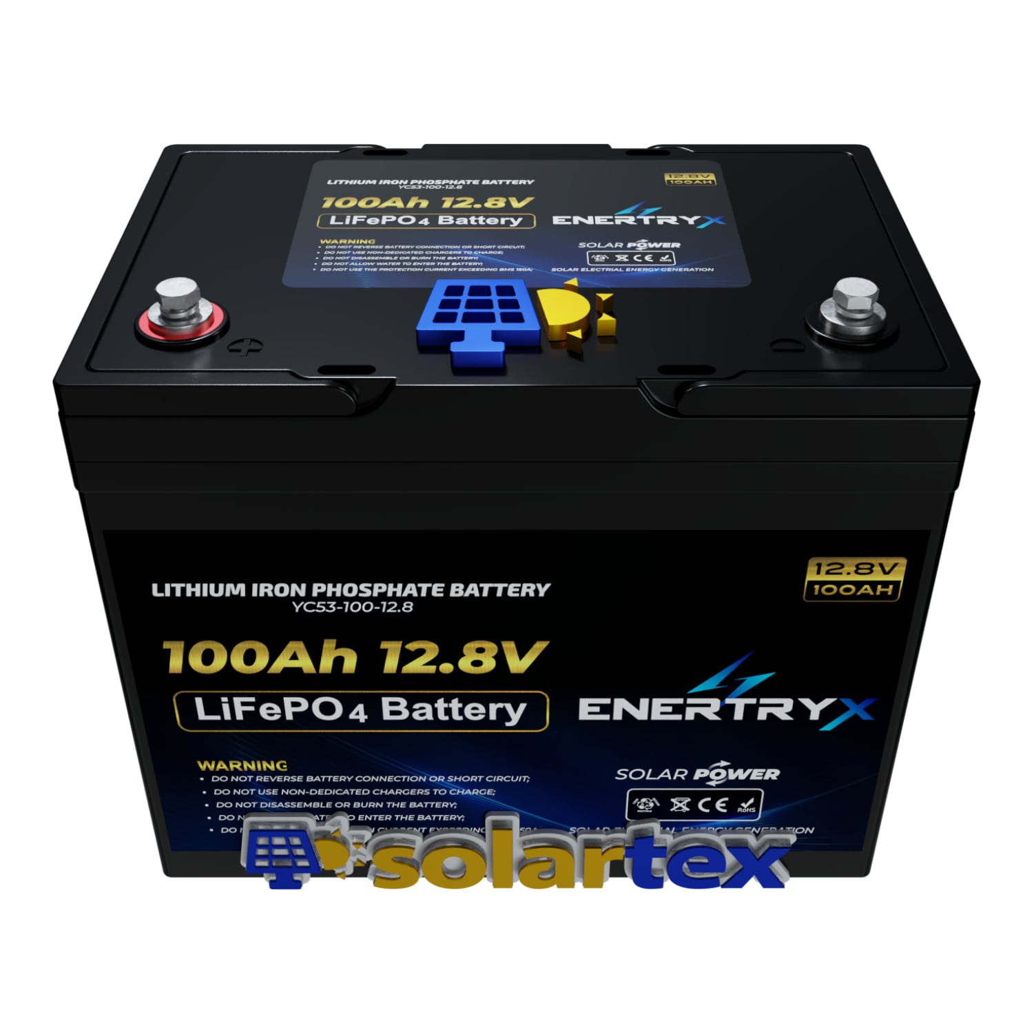 Batería de Litio 100Ah 12.8V Enertryx