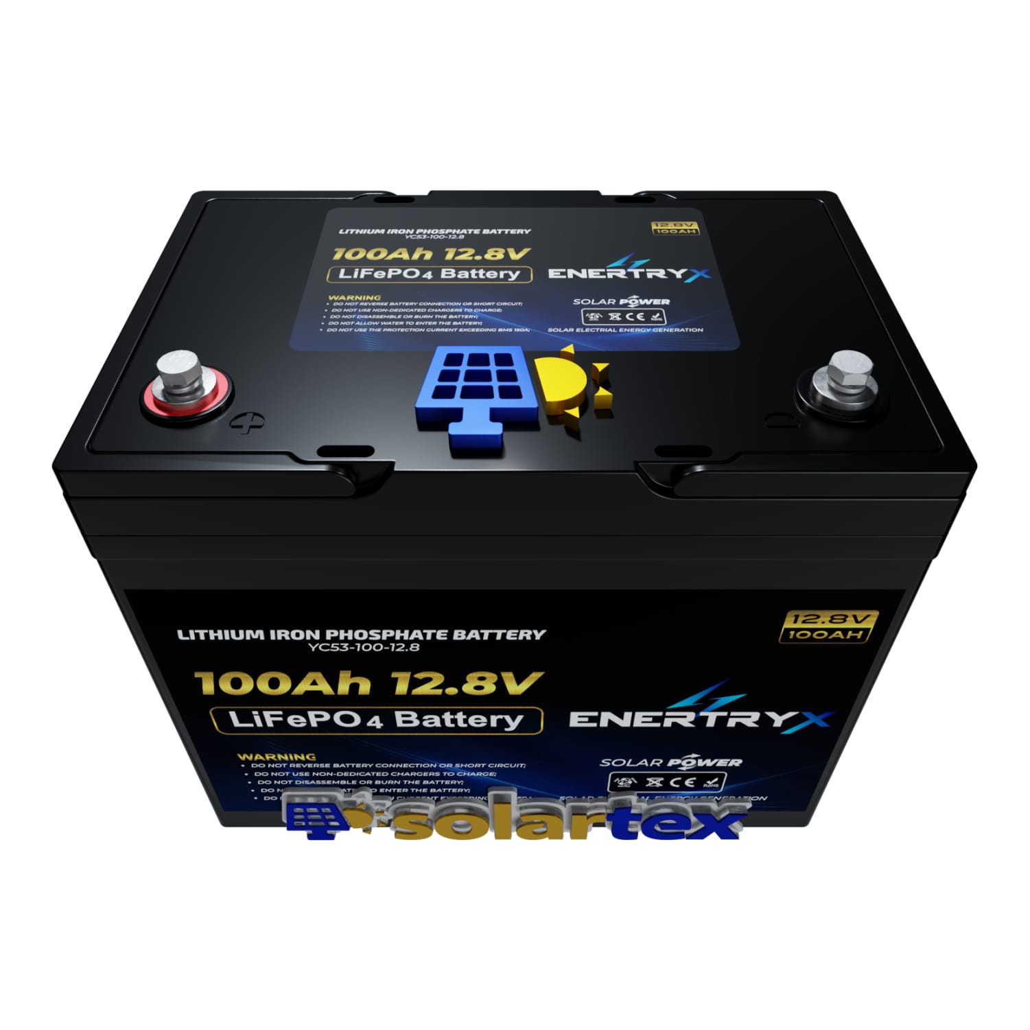 Batería de Litio 100Ah 12.8V Enertryx