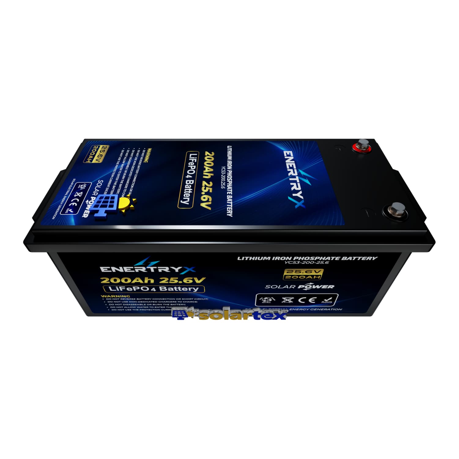 Batería de Litio 200Ah 25.6V Enertryx