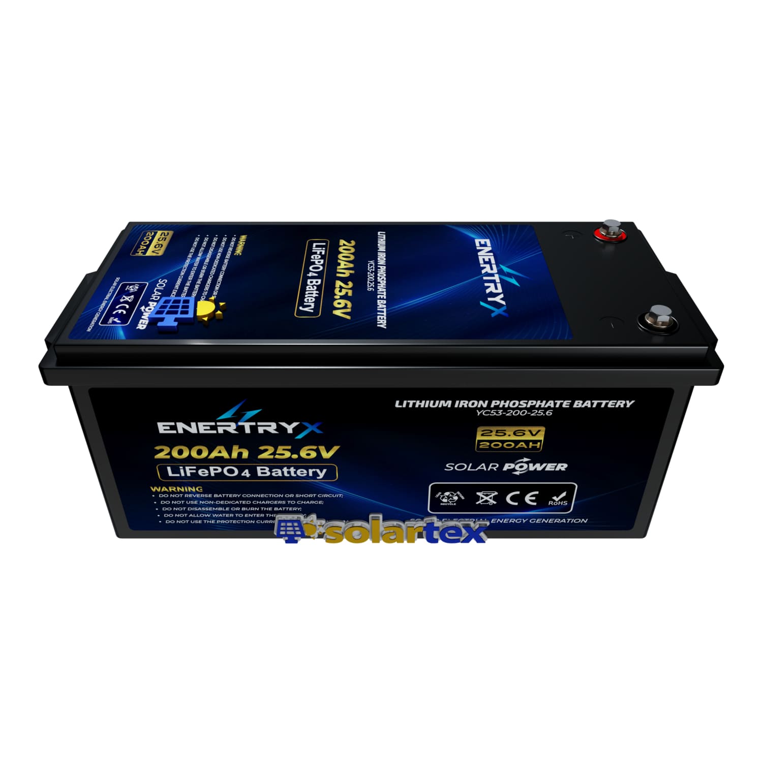 Batería de Litio 200Ah 25.6V Enertryx
