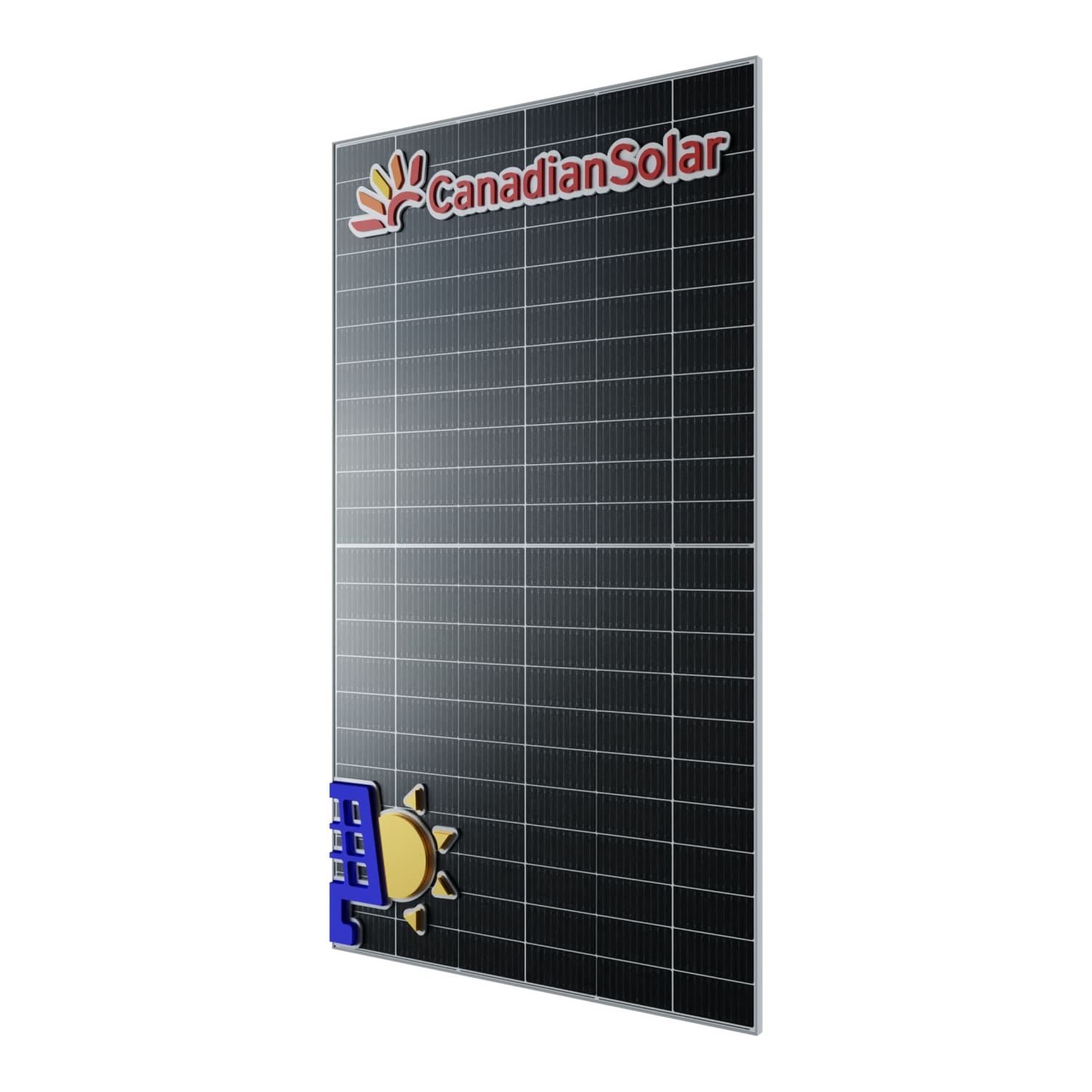 Panel Solar 595W Monocristalino Canadian