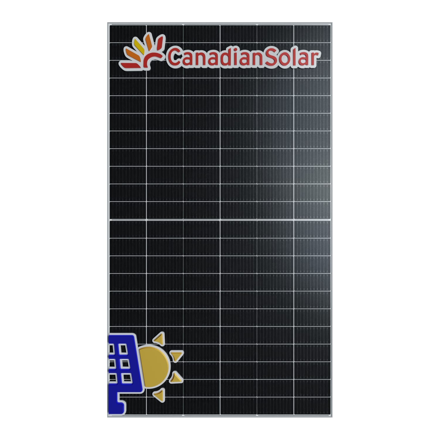 Panel Solar 595W Monocristalino Canadian