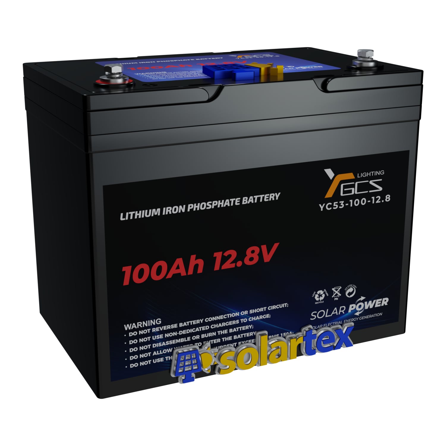 Batería de Litio 100Ah 12.8V GCS