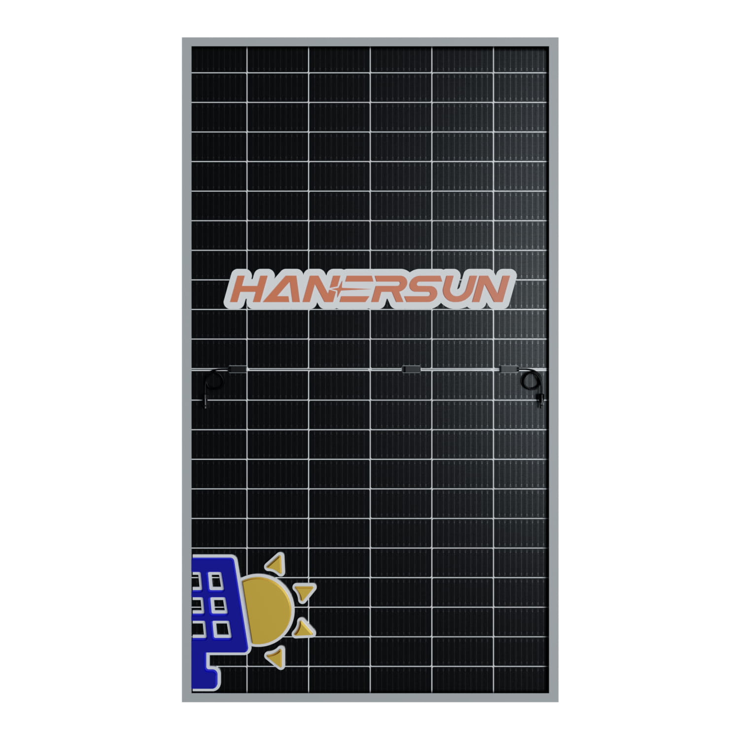 Panel Solar 620W N-Type TopCon Bifacial Hanersun