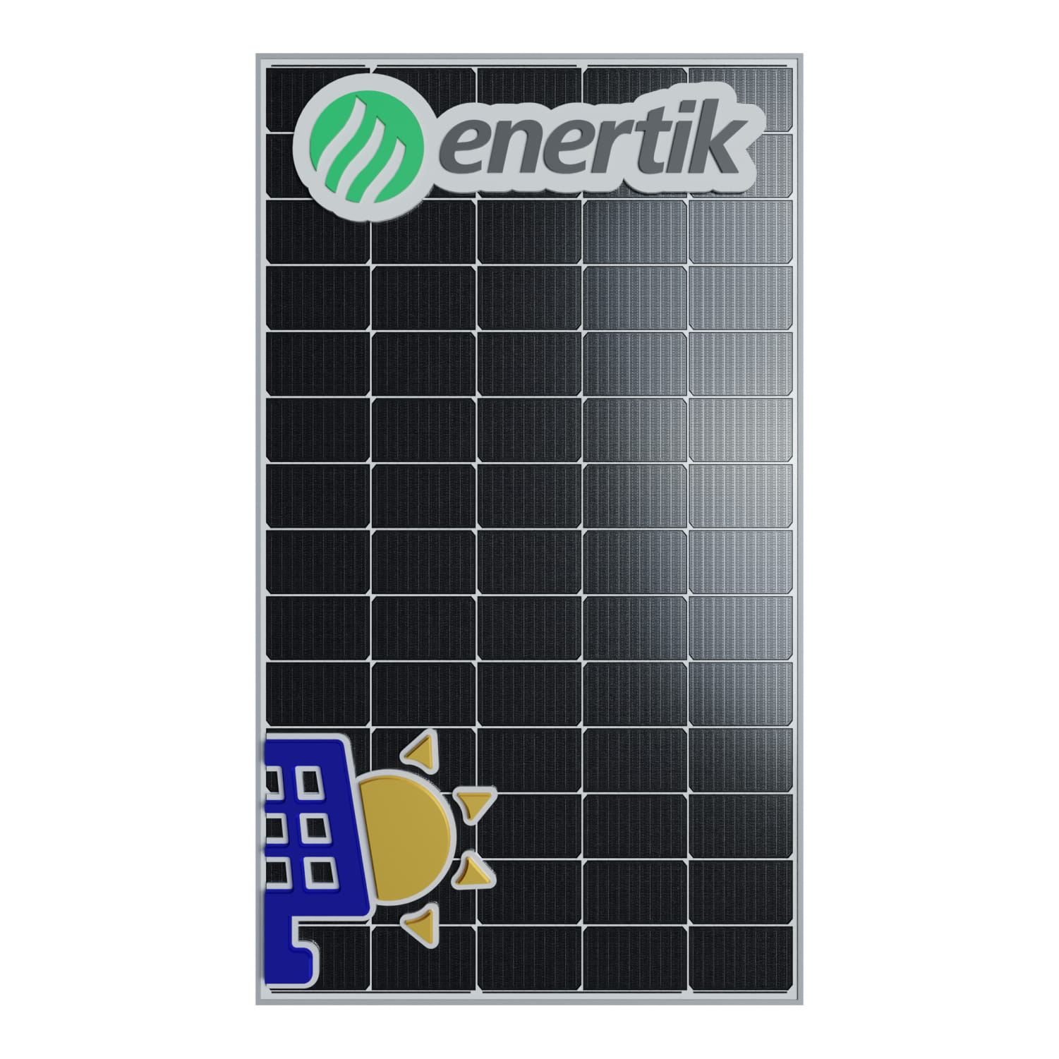 Panel Solar Monocristalino 390W Enertik