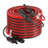 Extension Solar 15 mts 6mm con conectores mc4 ambos extremos