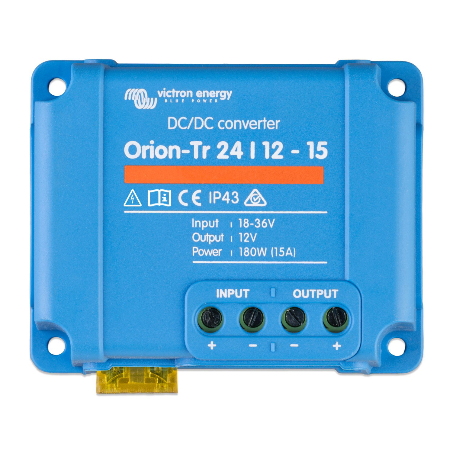 Convertidor DC/DC Orion-Tr 24V a 12V 15A Aislado IP43