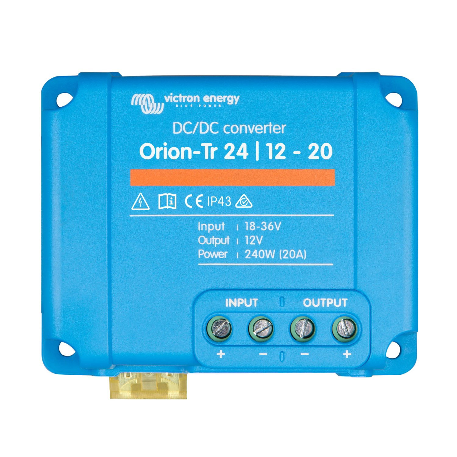 Convertidor DC/DC Orion-Tr 24V a 12V 20A Aislado IP43