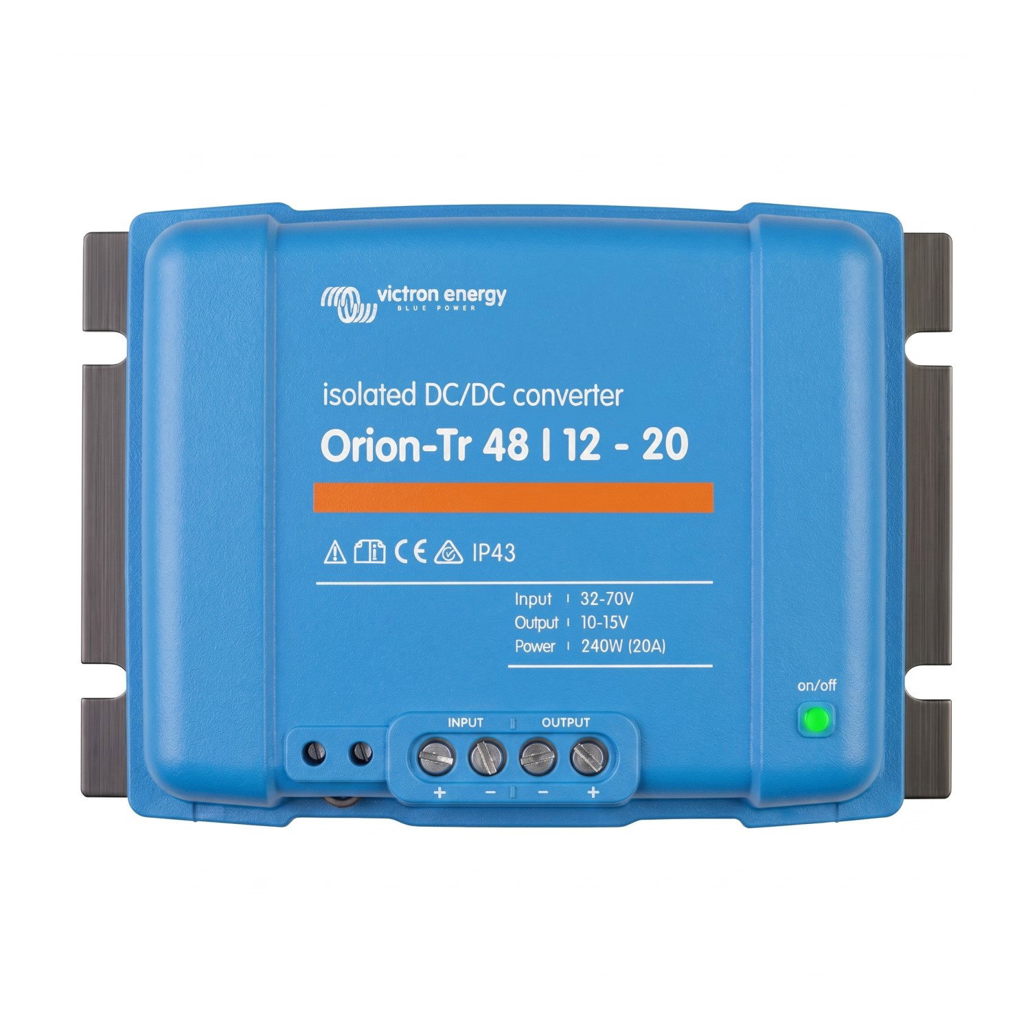 Convertidor DC/DC Orion-Tr 48V a 12V 20A Aislado IP43