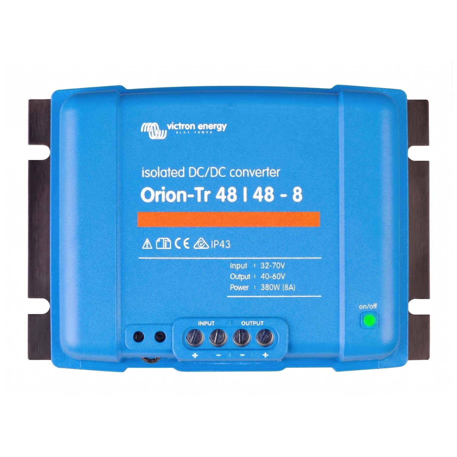 Convertidor DC/DC Orion-Tr 48V a 48V 8A Aislado IP43