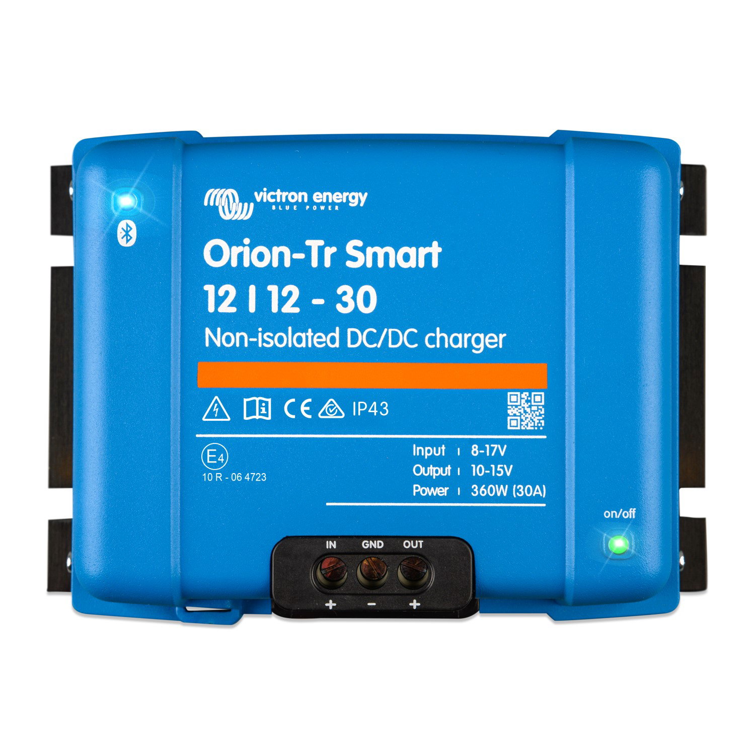 Convertidor DC/DC Orion-Tr Smart 12V a 12V 30A Aislado IP43