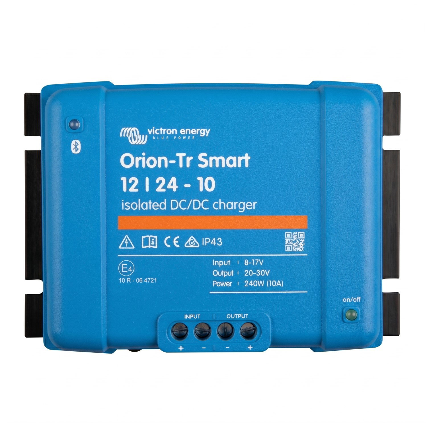 Convertidor DC/DC Orion-Tr Smart 12V a 24V 10A Aislado IP43