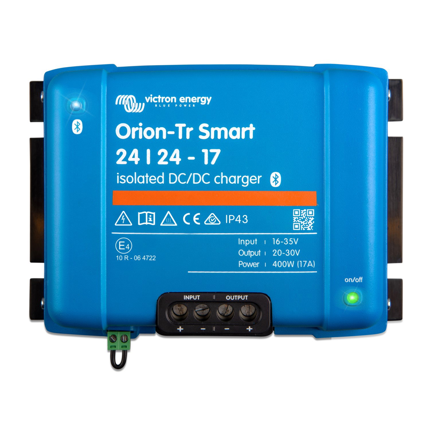 Convertidor DC/DC Orion-Tr Smart 24V a 24V 17A Aislado IP43
