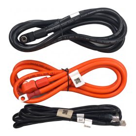 Kit de cables para batería Pylontech de 2 metros y 100A para conexión a inversor