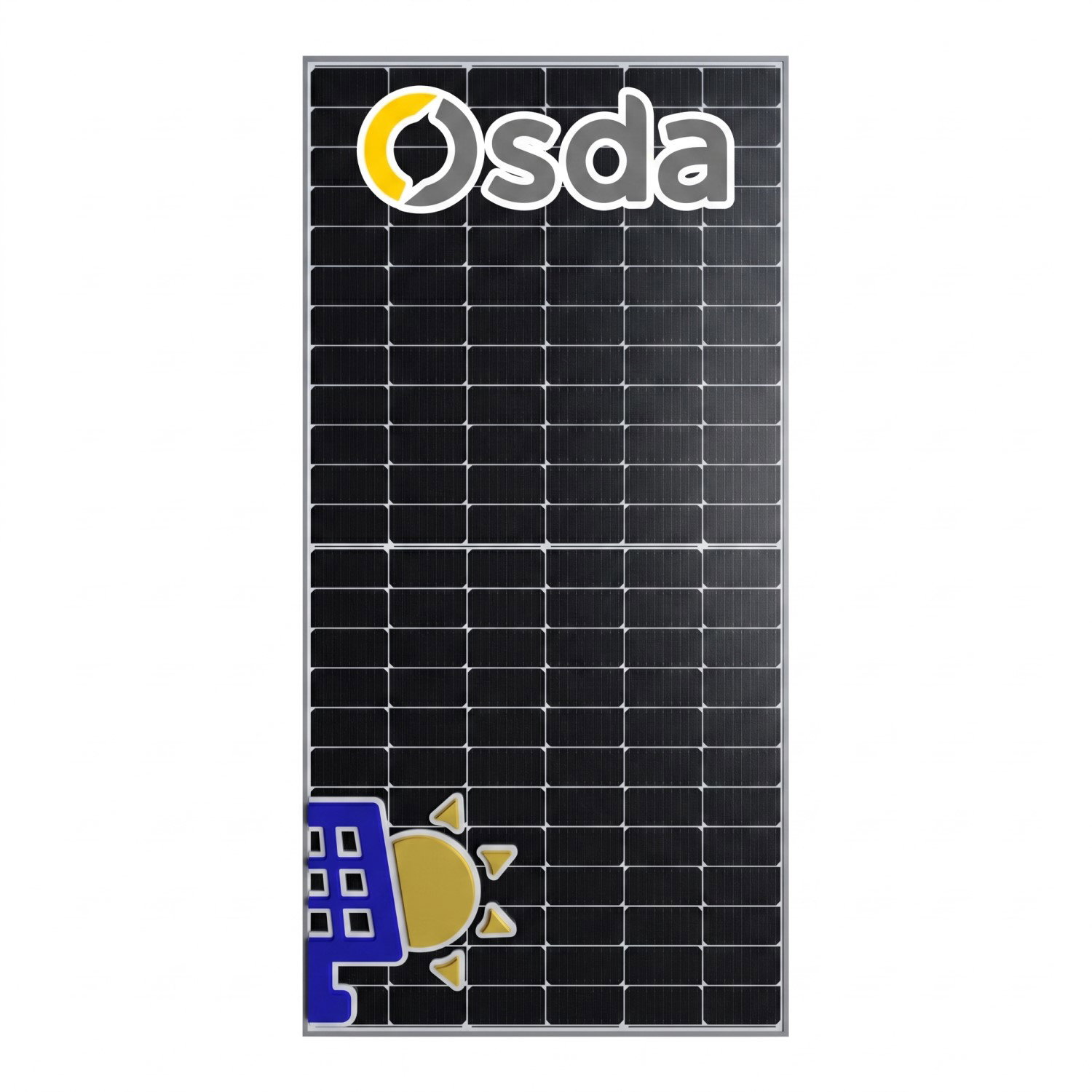 Panel solar monocristalino Osda 585 Watts TOPCon de alta eficiencia para proyectos fotovoltaicos