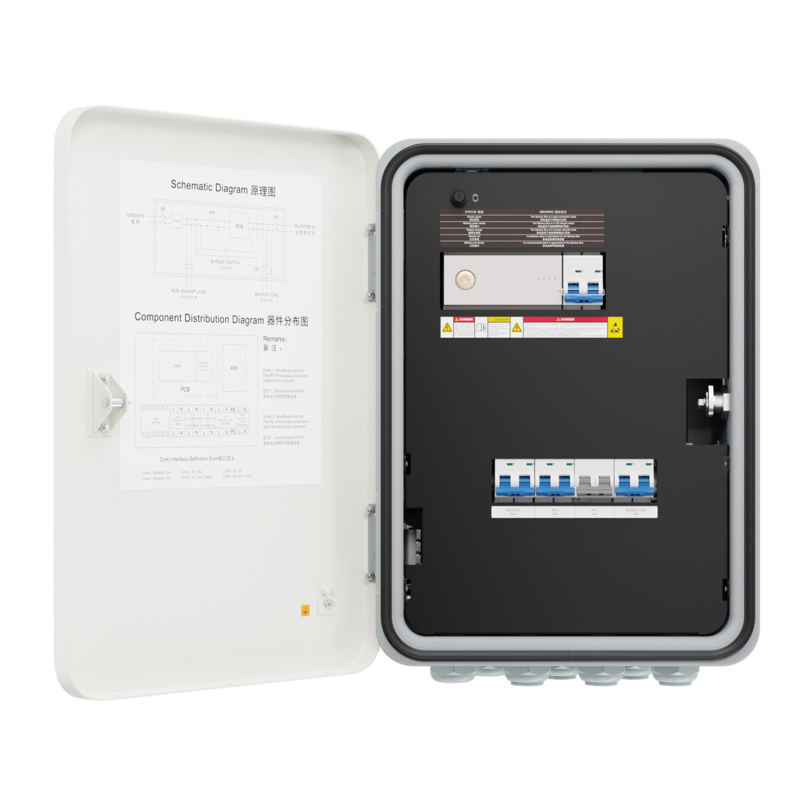 SmartGuard-63A-T0 Backup Trifásico Huawei - Imagen 4