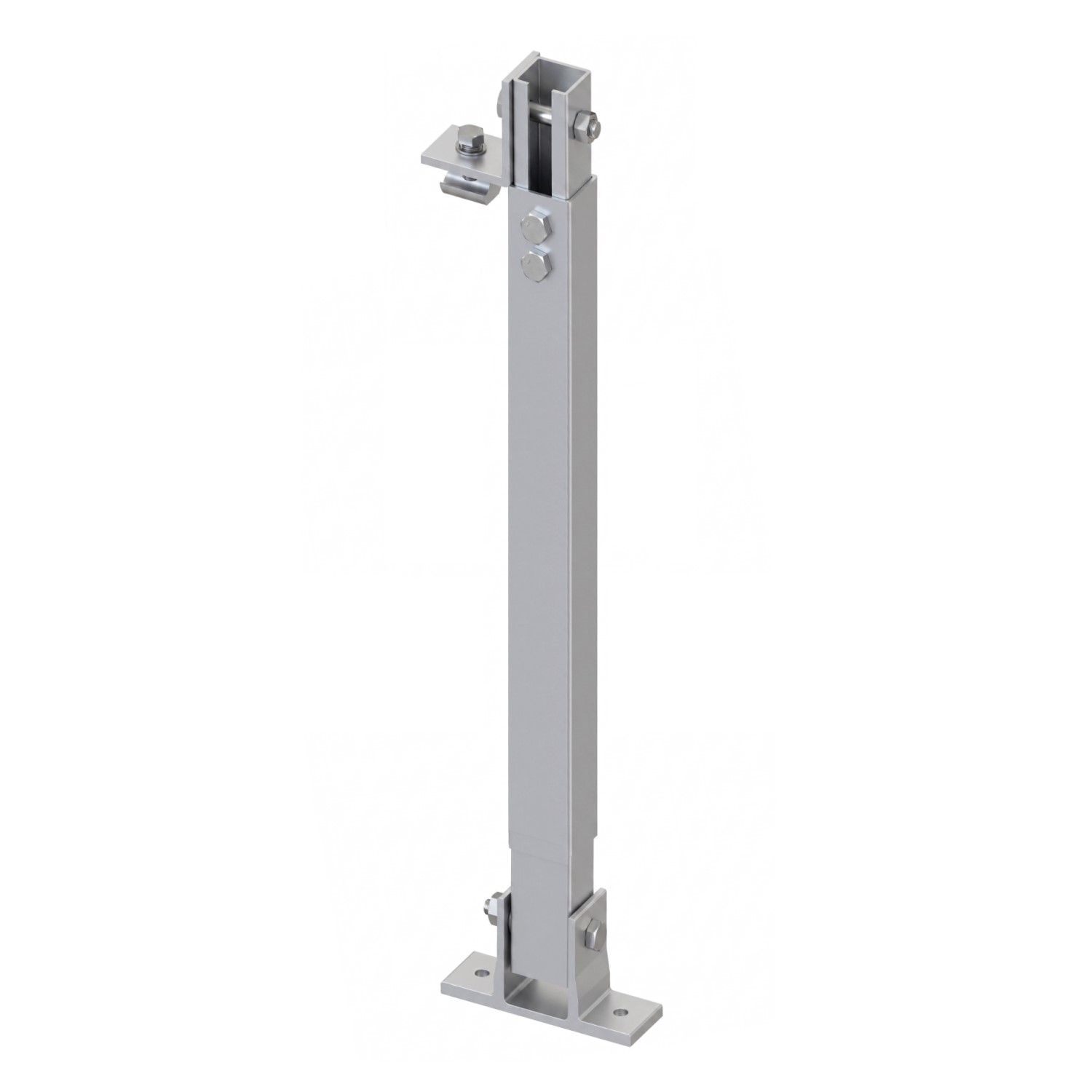Base Ajustable Trasera 30-60° para Inclinación de Rieles