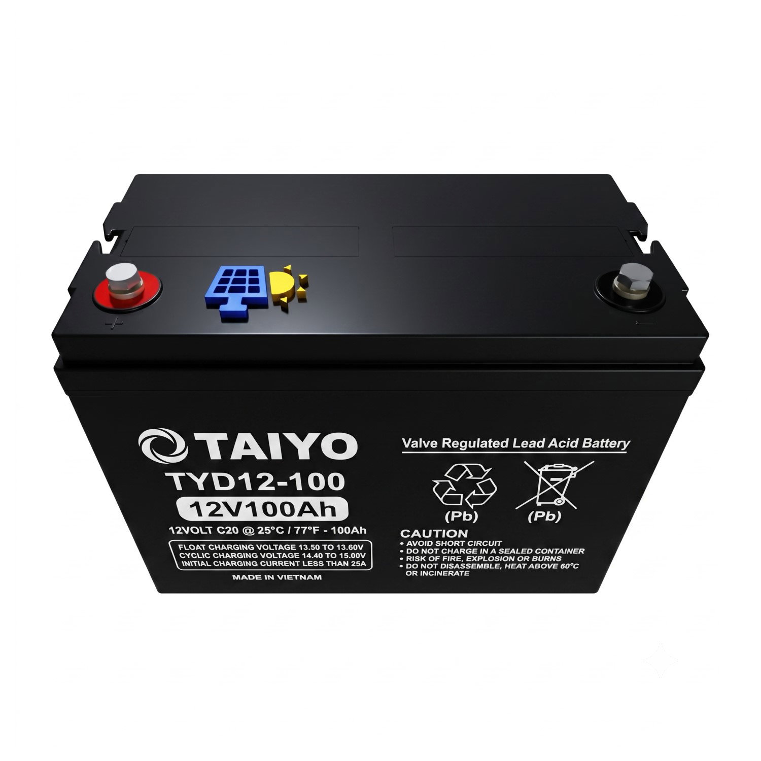Batería AGM TAIYO 12V 100Ah - Imagen 3