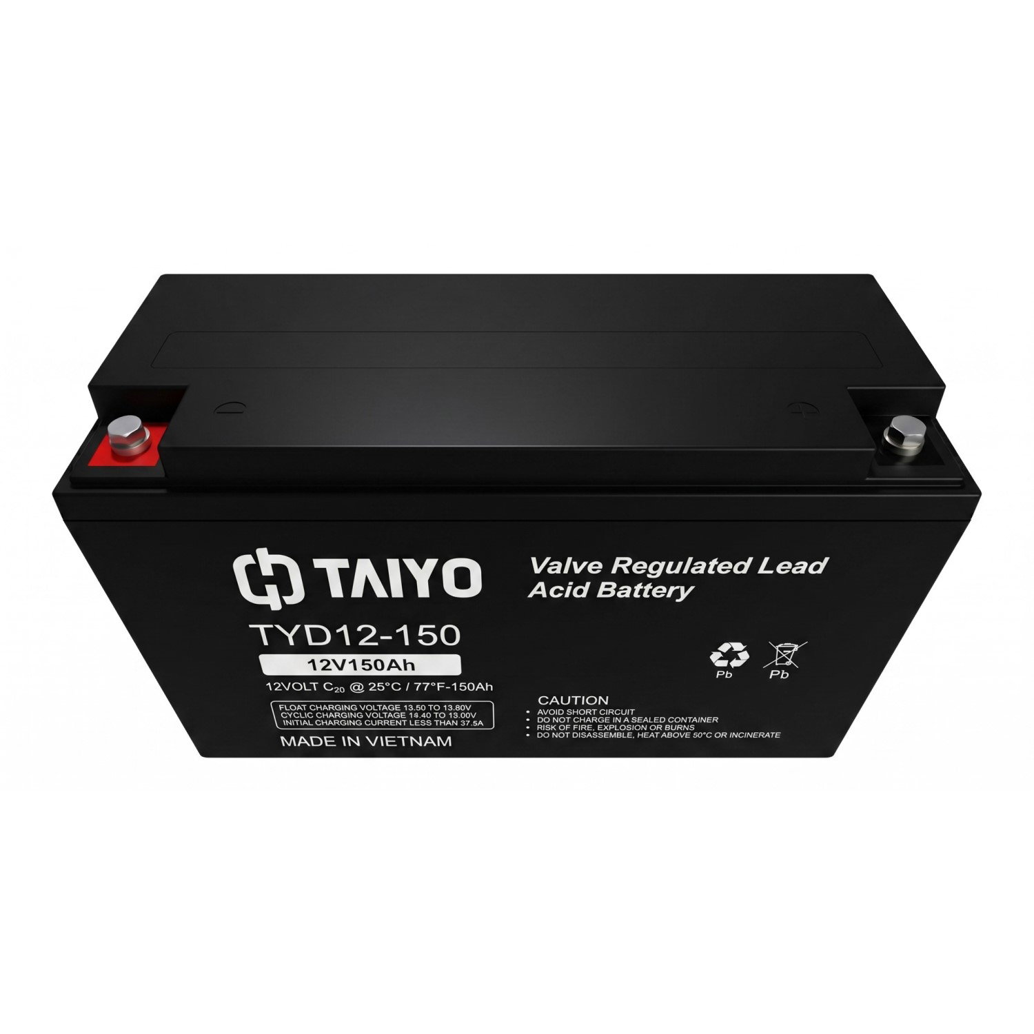 Batería AGM TAIYO 12V 150Ah - Imagen 3