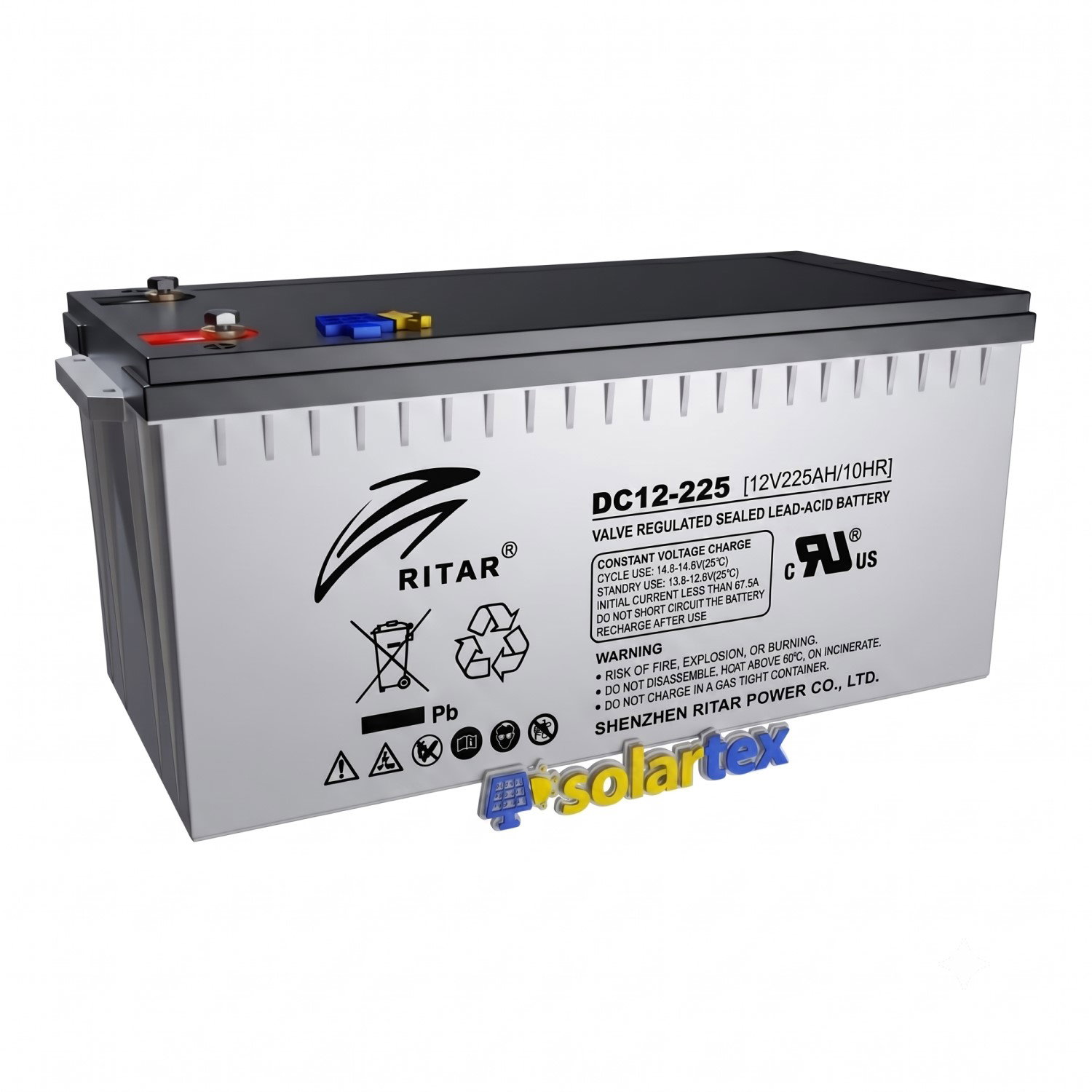 Batería AGM Ritar 12V 225Ah
