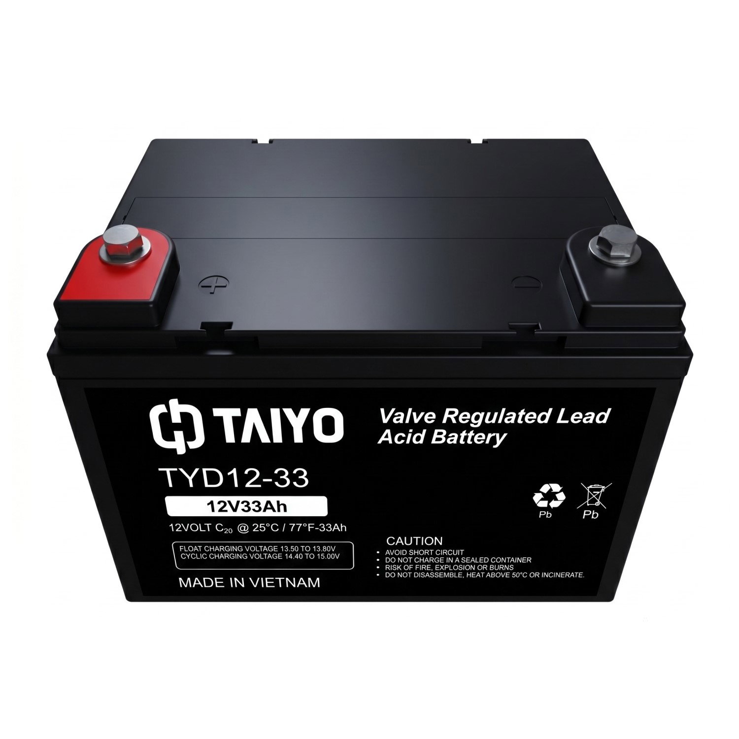 Batería de GEL TAIYO 12V 33Ah - Imagen 3
