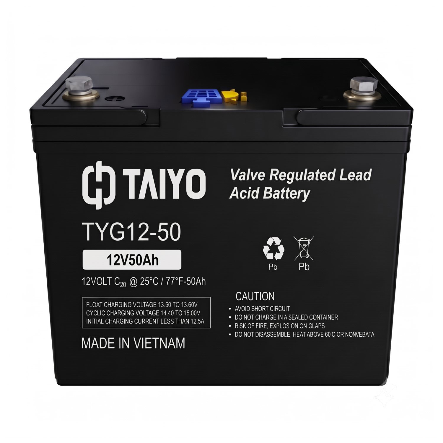 Batería de GEL TAIYO 12V 50Ah - Imagen 2