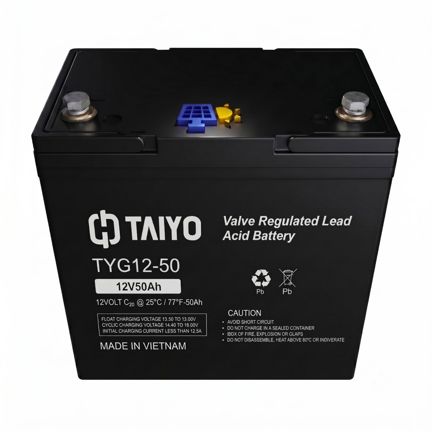 Batería de GEL TAIYO 12V 50Ah - Imagen 3
