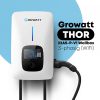 Cargador para Vehículos Eléctricos Trifásico Growatt 22kW