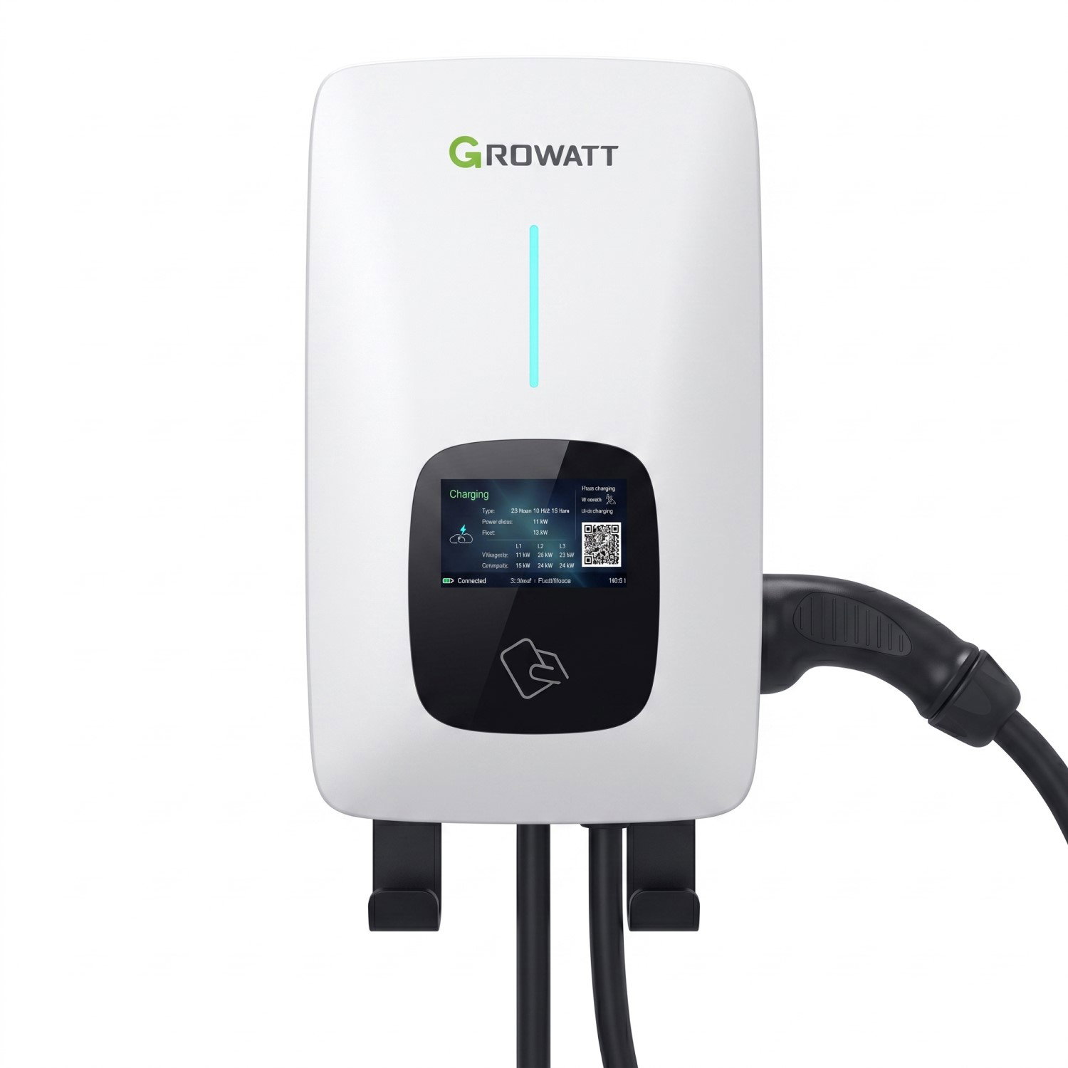 Cargador para Vehículos Eléctricos Trifásico Growatt 22kW - Imagen 3