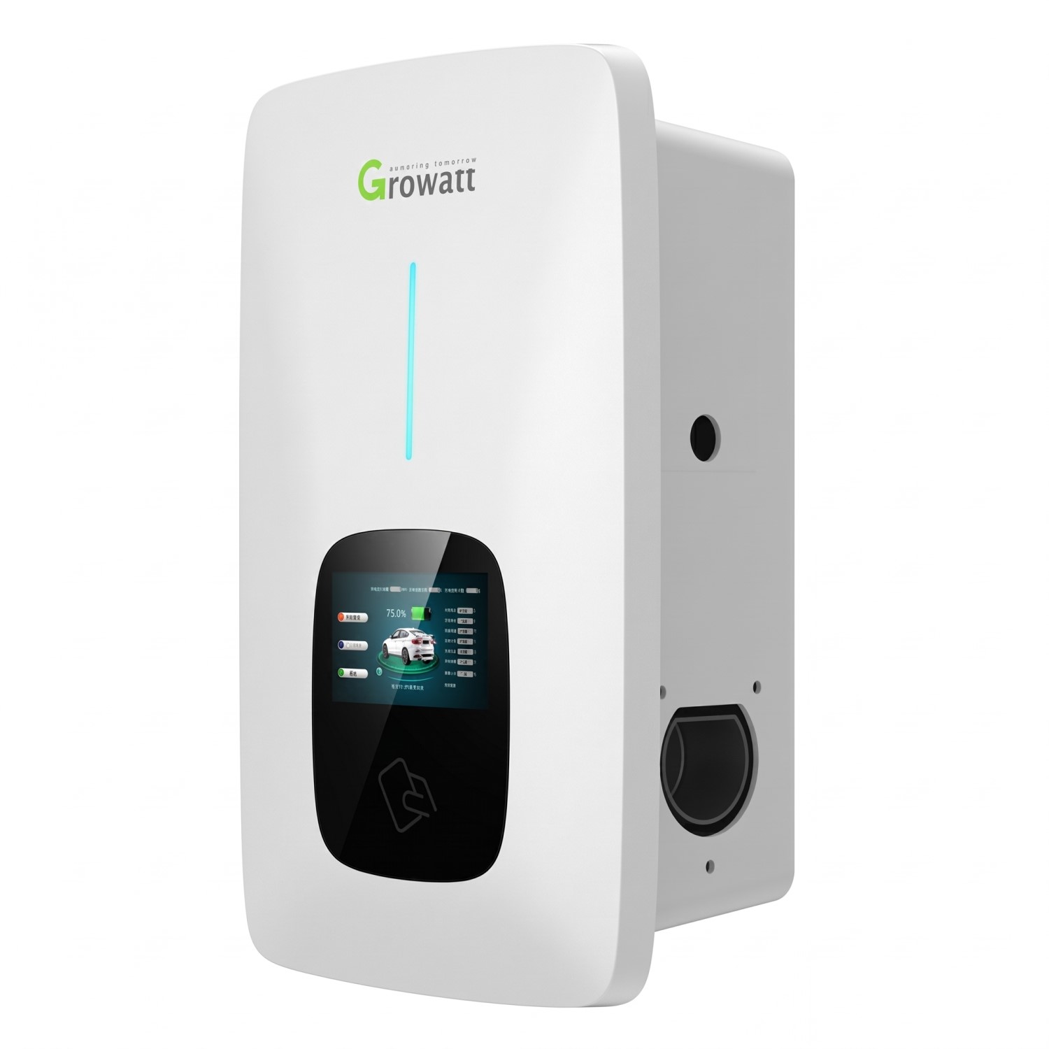 Cargador para Vehículos Eléctricos Trifásico Growatt 22kW - Imagen 2