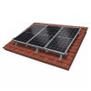 Kit de montaje en aluminio para 3 paneles solares grandes - Imagen 2